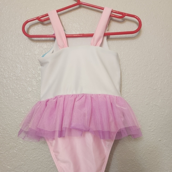 Cat & Jack pink unicorn one piece swimsuit size 18 months - Picture 5 of 7